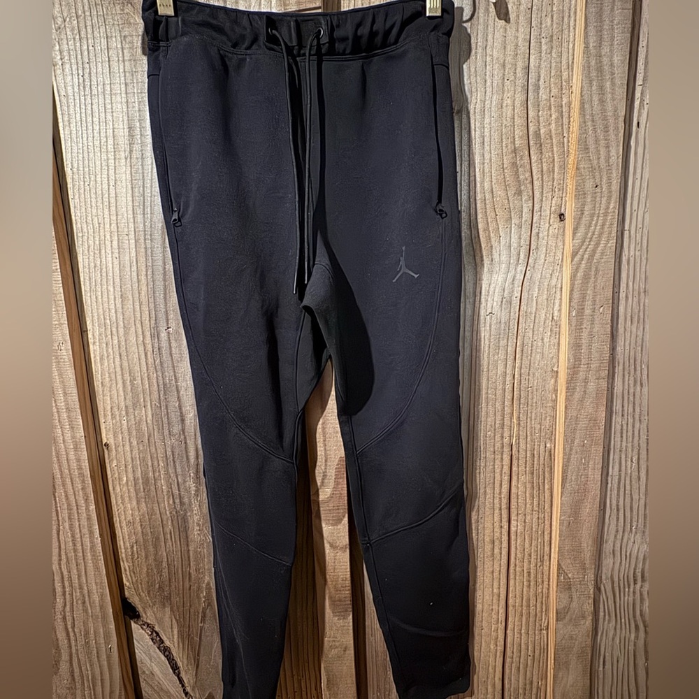 Men AIR JORDAN DRI-FIT SPORT AIR FLEECE PANTS sweatpants joggers size small slim - Picture 6 of 16